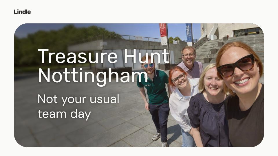Treasure Hunt Nottingham - not your usual team day